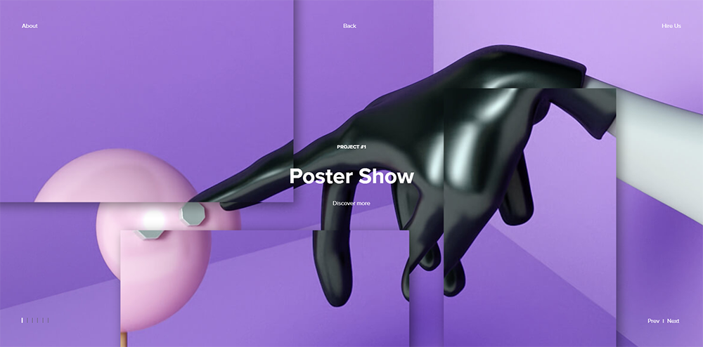 网页设计配色：高端紫色的配色设计技巧