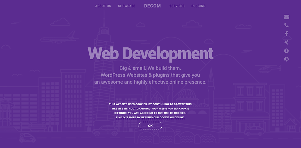 网页设计配色：高端紫色的配色设计技巧