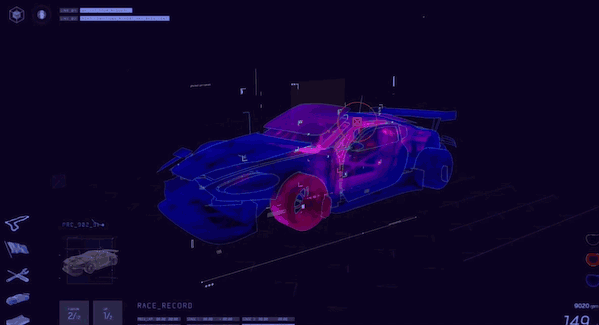 C4D+AE打造的汽车结构分解动画工程模板下载[C4D,AEP]