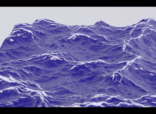 C4D真实海面波浪模拟教程