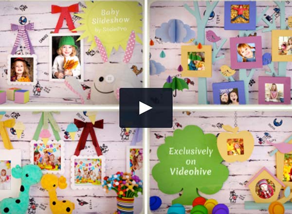 非常适合六一儿童节的视频短片模板[AEP]