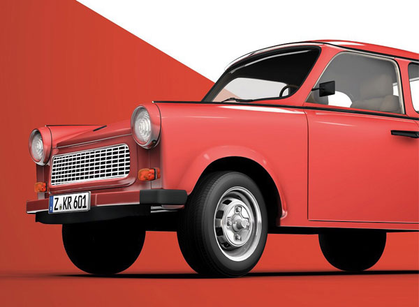 Trabant-601-汽车广告海报设计欣赏