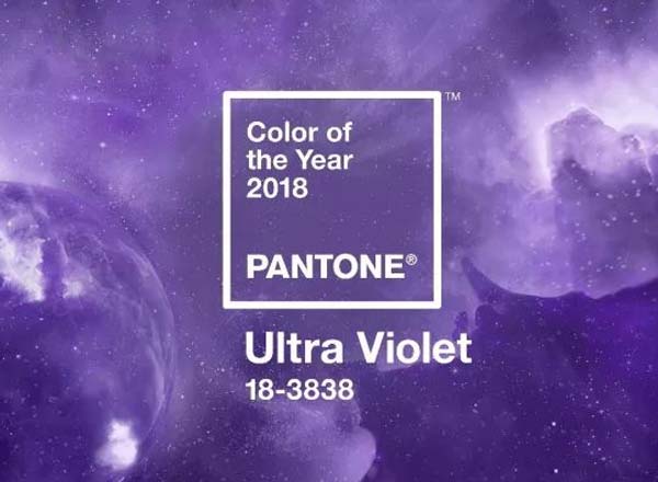 2018年度代表色：PANTONE® 18-3838 紫外光色[色彩流行趋势]