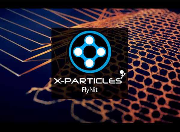 C4D X-Particles 粒子 Flyknit 风格小动画官方教程