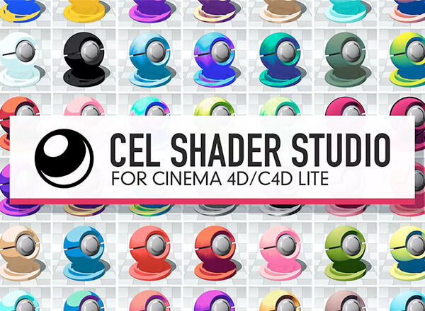 C4D Cel Shader着色材质包