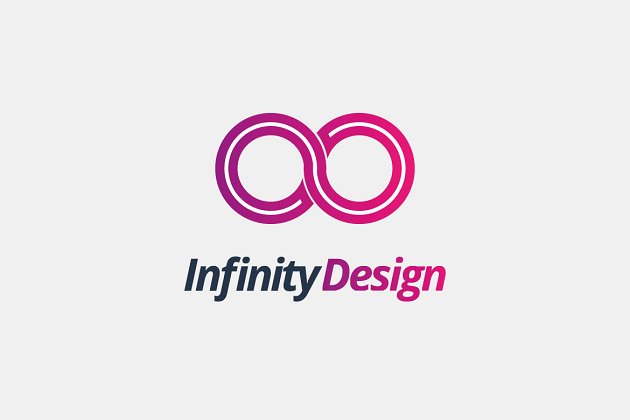 表现无穷无限的创意LOGO模板 Infinity Logo Template