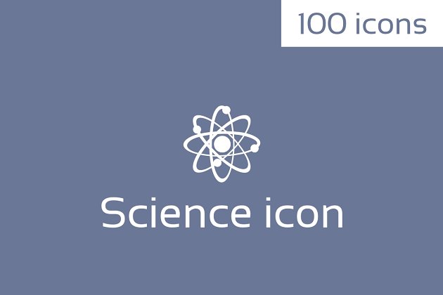 科学矢量图标素材 Science icon