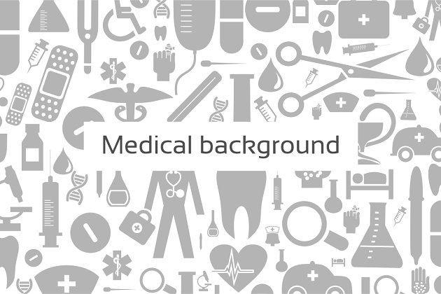 医疗图形背景素材 Medical background