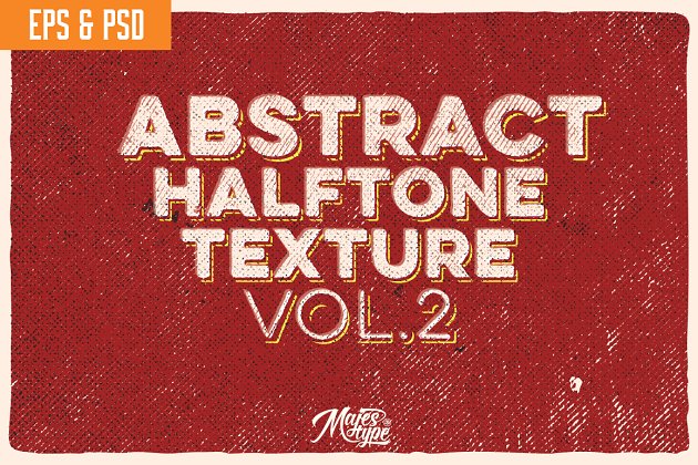 10个抽象的半调色背景纹理素材 10 Abstract Halftone Texture Vol.2