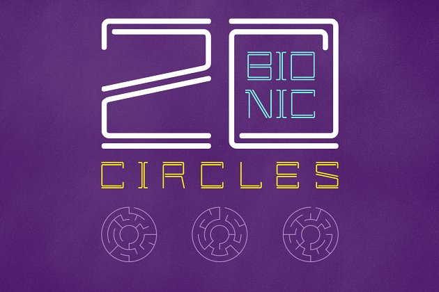 仿生圈图形 20 Bionic Circles