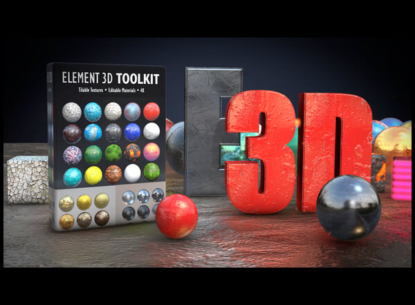 Element 3D V2 纹理工具集