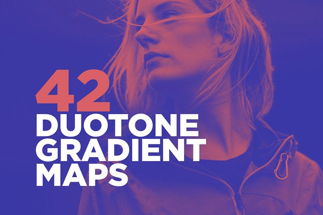 42 双色调效果动作 42 Duotone Effect Gradient Maps