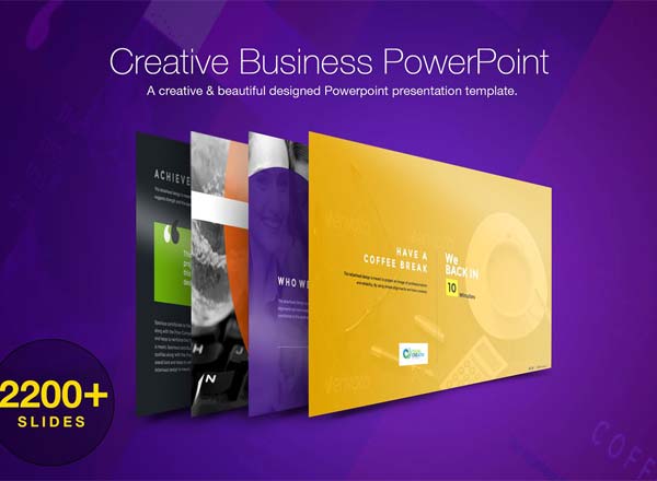 Studio创意多用途商业演示PowerPoint模板
