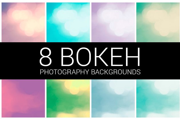散景背景纹理素材 Bokeh Pack 01