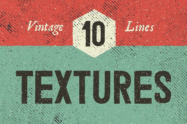 经典的线条背景纹理素材 Vintage Line Textures