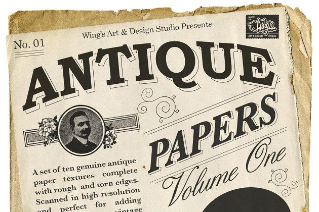 古董纸纹理 Antique Paper Textures