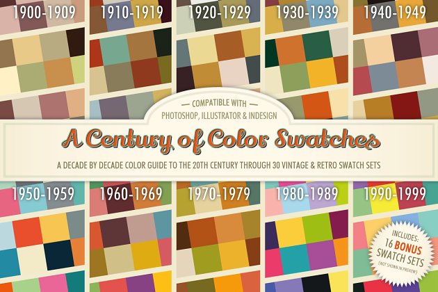 百年色彩流行表 A Century of Color Swatches + Bonus