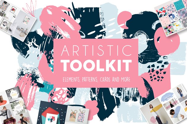 艺术创作素材图形工具包 Artistic Toolkit Pro