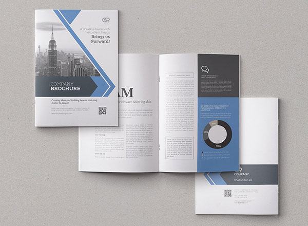 Cosmic Multipurpose Brochure-简单多用途的小册子设计模板下载[indd]