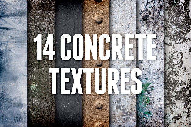 混凝土和水泥纹背景纹理第二集 Concrete and Cement Textures Pack 2