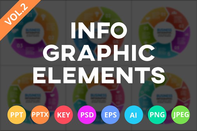 信息图表ppt模板 Infographic Elements Vol.2