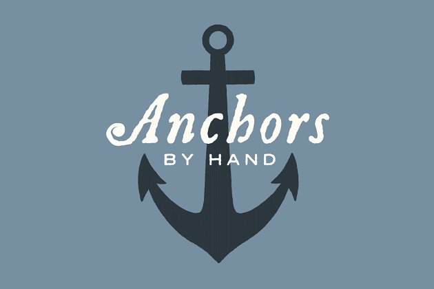 锚等海洋元素素材包 Anchors & Rope – 3 Pack