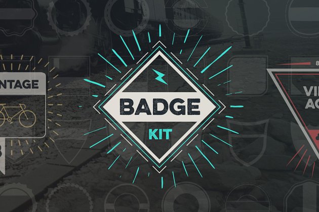 创意logo素材包 Badge Creator Kit Vol.2