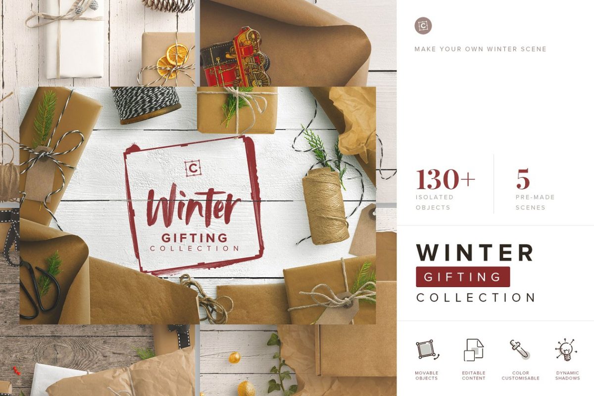 冬季礼品素材合集 Winter Gifting Collection – CS