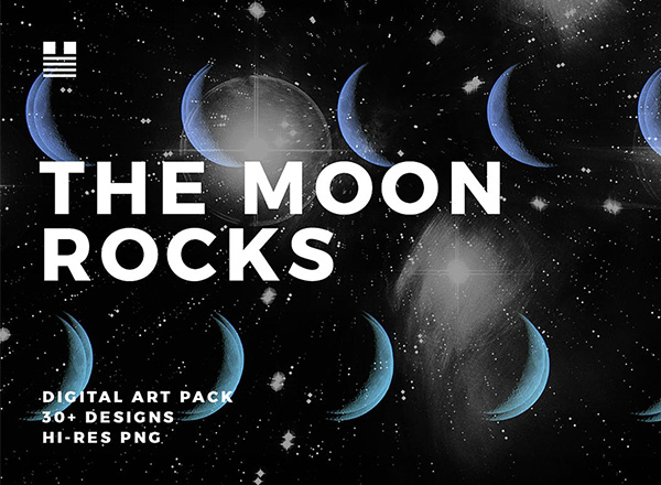时尚个性的月球岩石表面纹理背景大集合