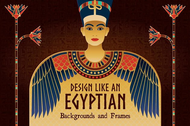 埃及艺术与设计素材套装 Egyptian Art and Design Templates