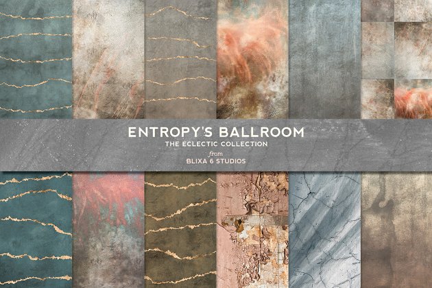 高端舞厅玫瑰金纹理 Entropy’s Ballroom Rose Gold Texture