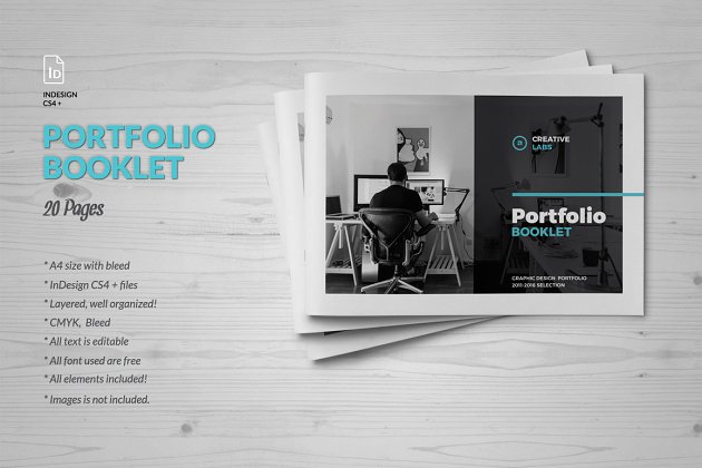 产品画册模板 Portfolio Booklet