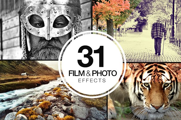 31种电影级特效PS动作合集 31 Film & Photo Actions