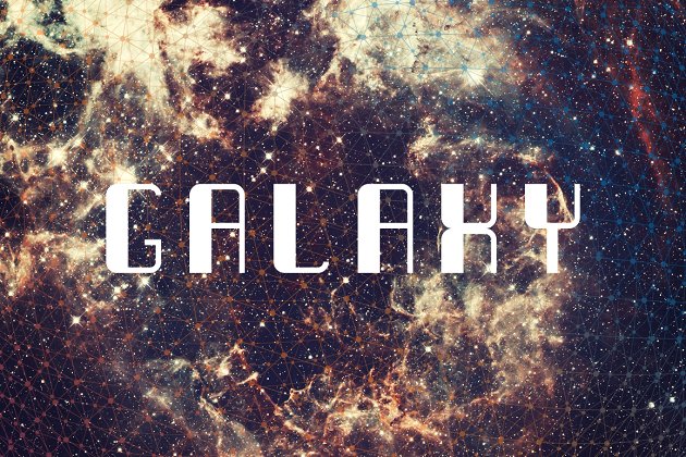银河科幻字体 Galaxy