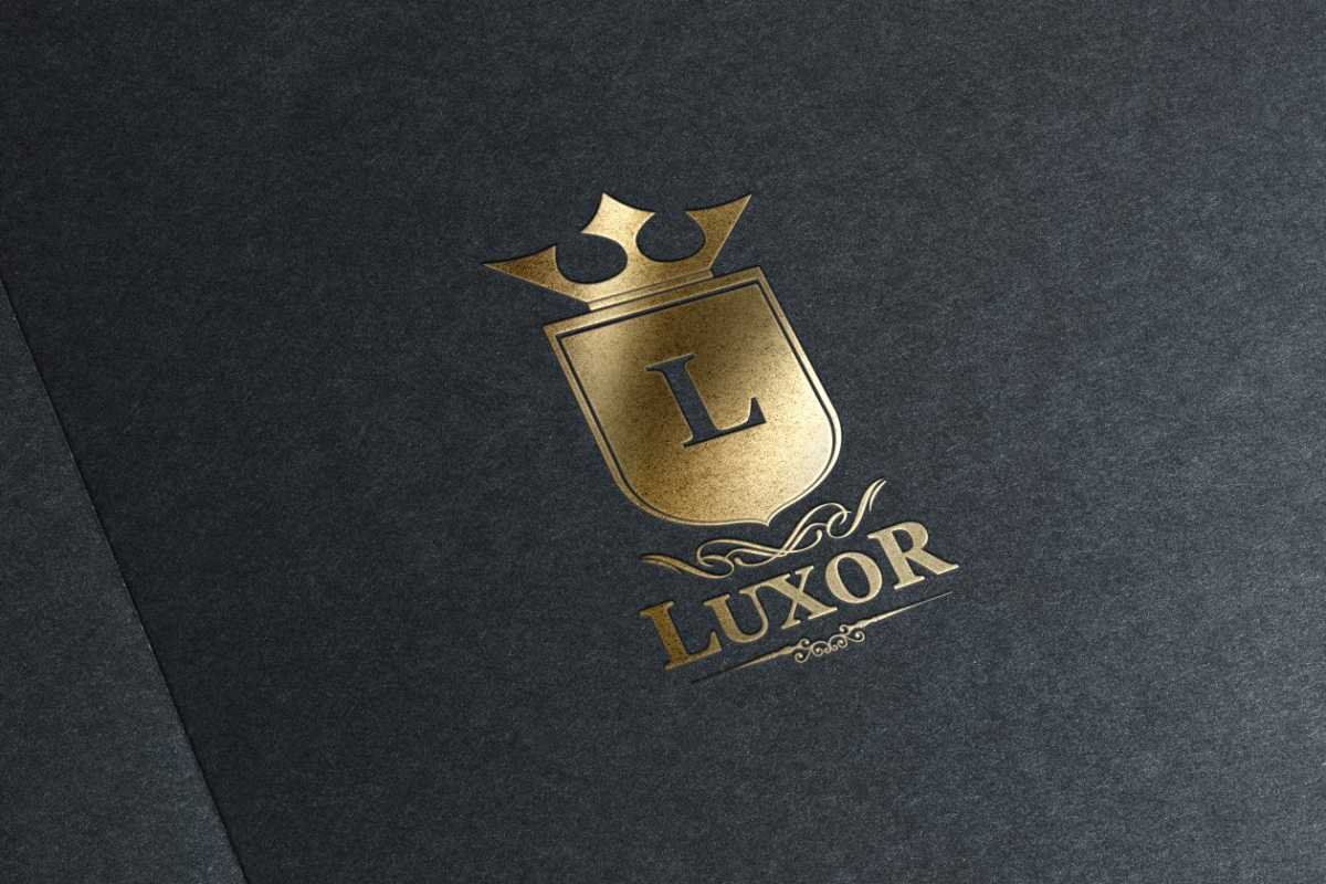 高端奢华的logo模板 Luxor Logo