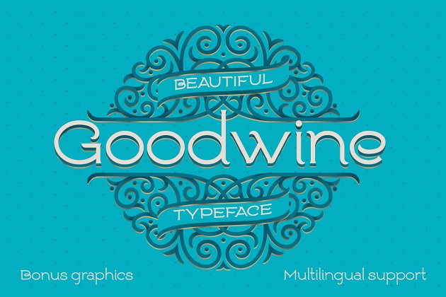 酒瓶设计字体 Goodwine type & design stuff