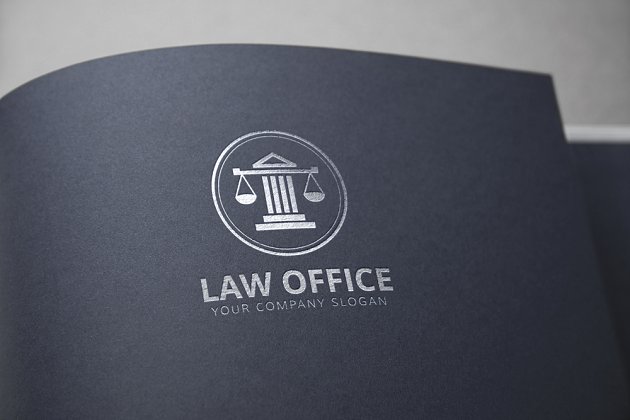 律师事务所主题logo模板 Law Office