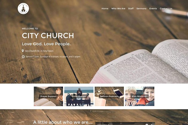 教堂WordPress主题模板 Restore Church Theme (Bundle)