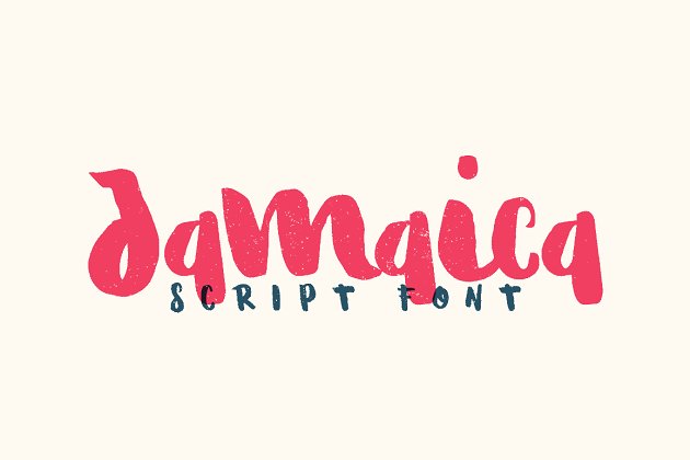 手写脚本字体 Jamaica — Script Font