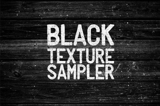 黑色的木纹背景纹理素材 Black Texture Sampler
