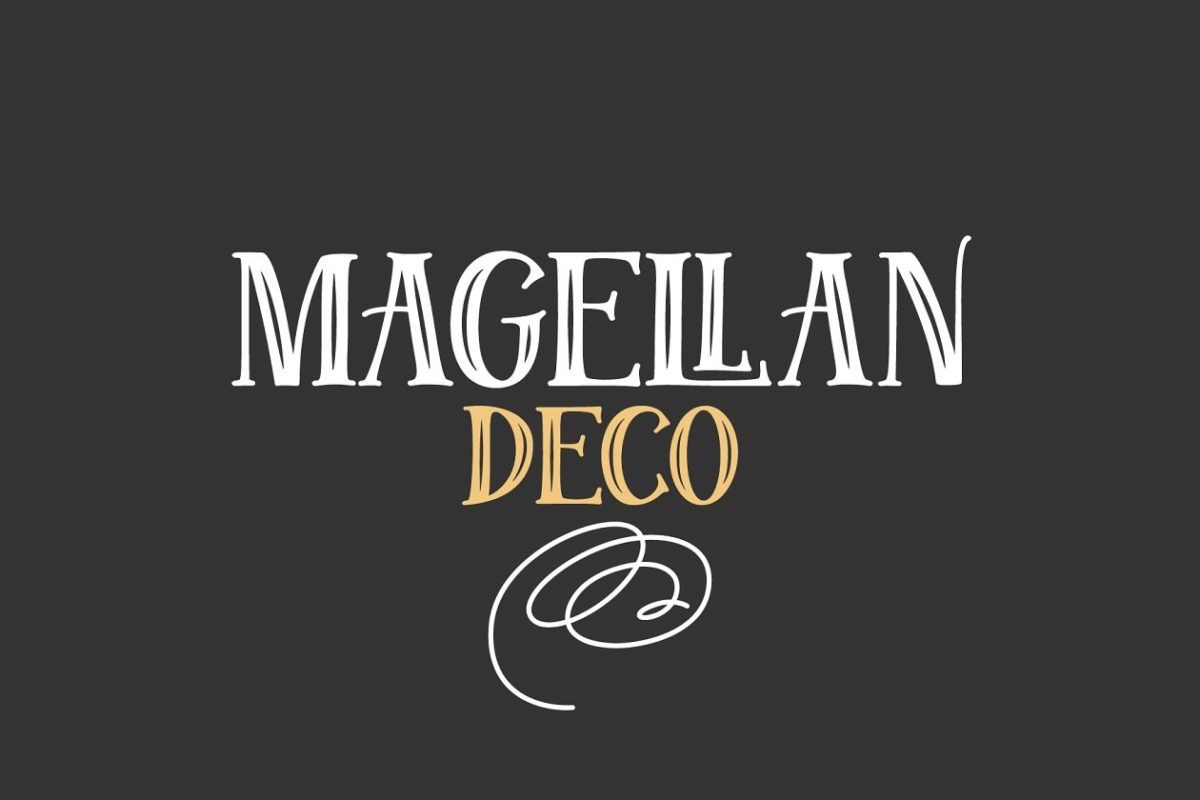麦哲伦字体 Magellan Deco