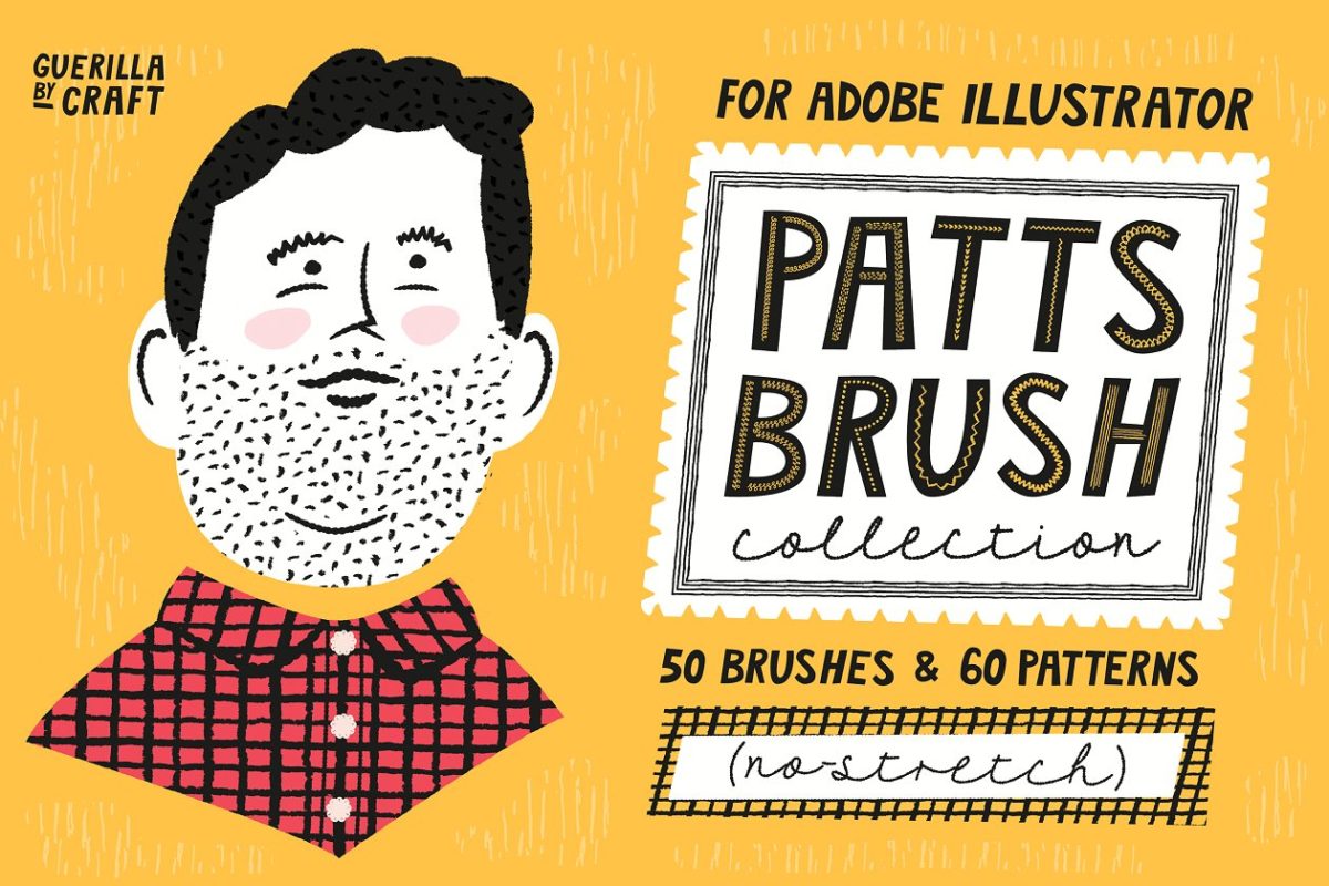 卡通笔刷图案 Patts Brush Collection