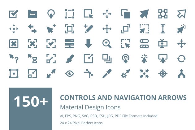 导航箭头图标素材 150+ Navigation Arrows Icons