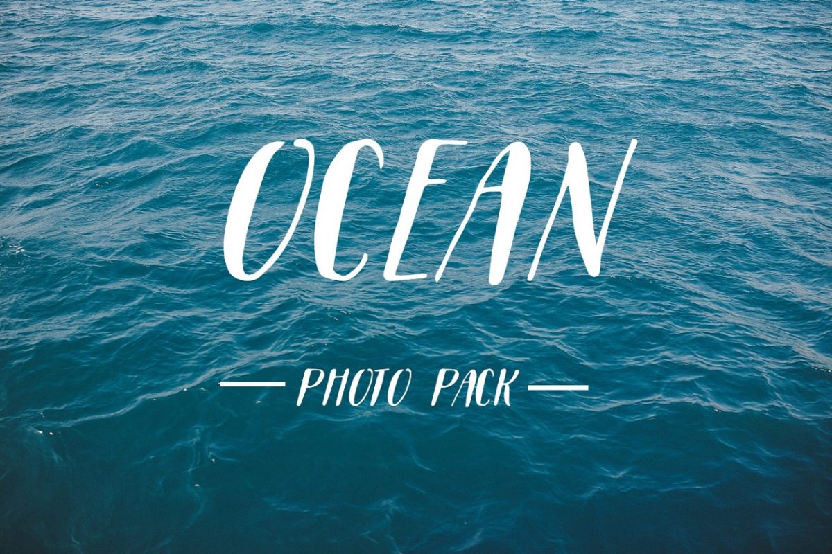 海洋陆地照片套装 Ocean landscapes photo pack 1