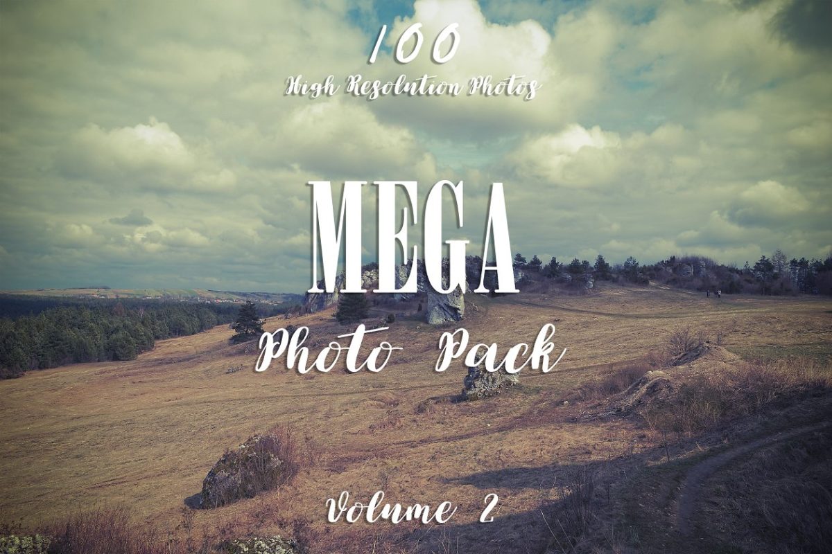 100张风景照片包 100 MEGA PHOTO PACK VOL.2