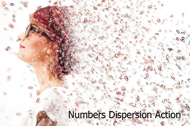 数字分散ps动作 Numbers Dispersion Action