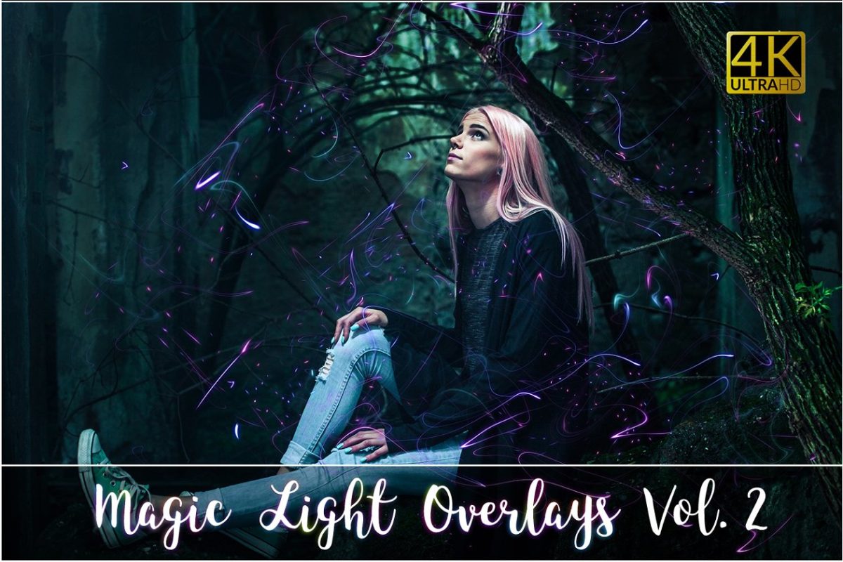 4K级模版光线素材 4K Magic Light Overlays Vol. 2