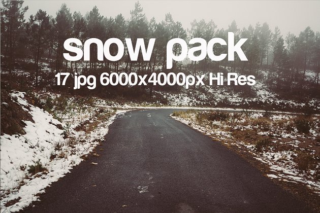 雪景照片素材 snow photo pack