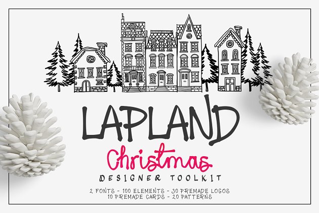 拉普兰圣诞素材工具包 Lapland Christmas Toolkit