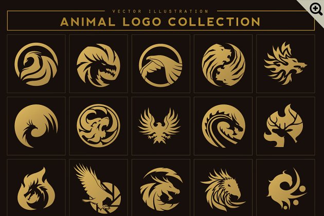 动物logo集 35 Animal Logo Set
